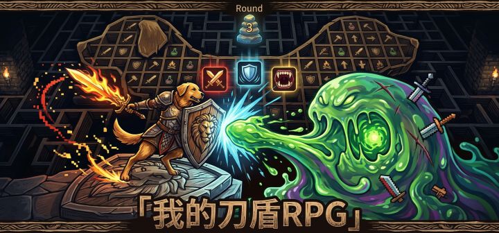 我的刀盾RPG 封面