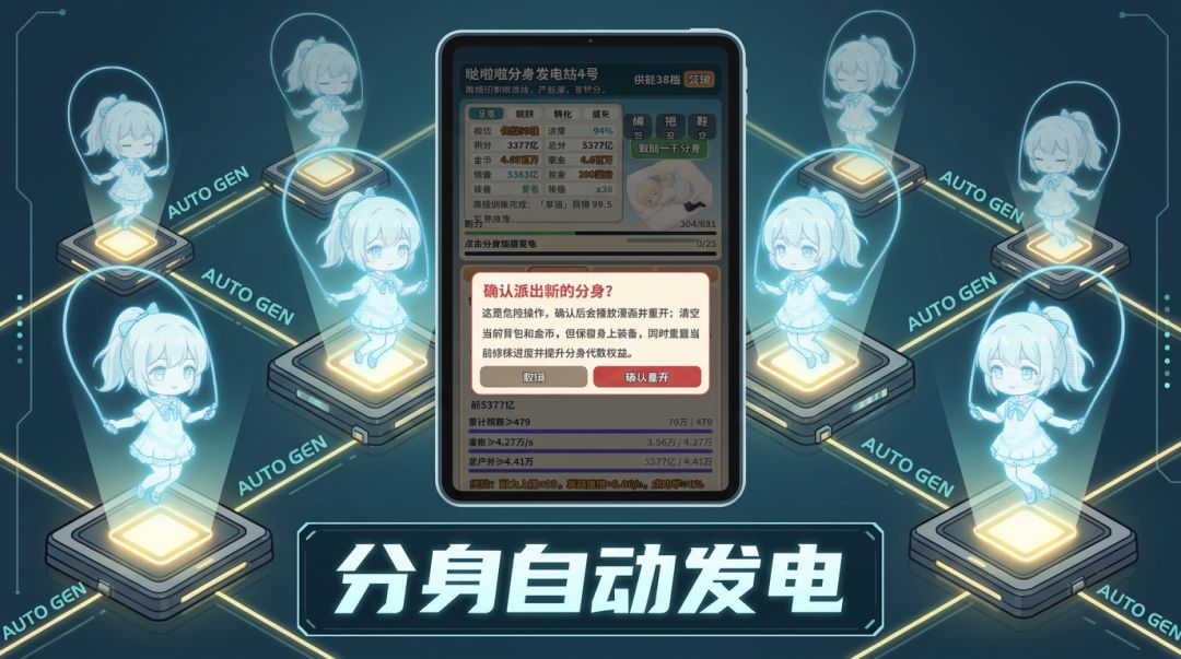 哒啦发电站游戏截图
