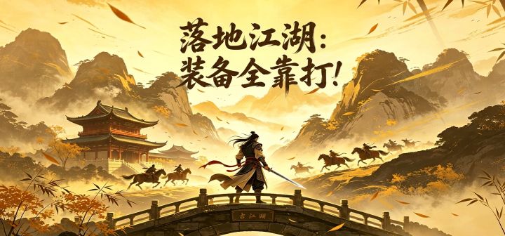落地江湖：装备全靠打! 封面