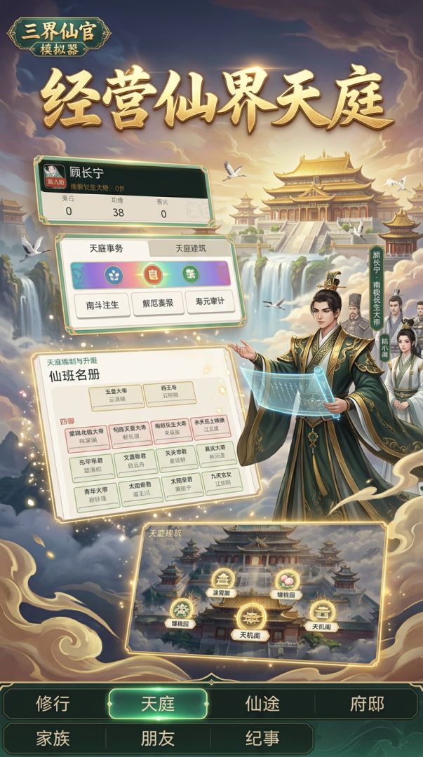 三界仙官模拟器游戏截图