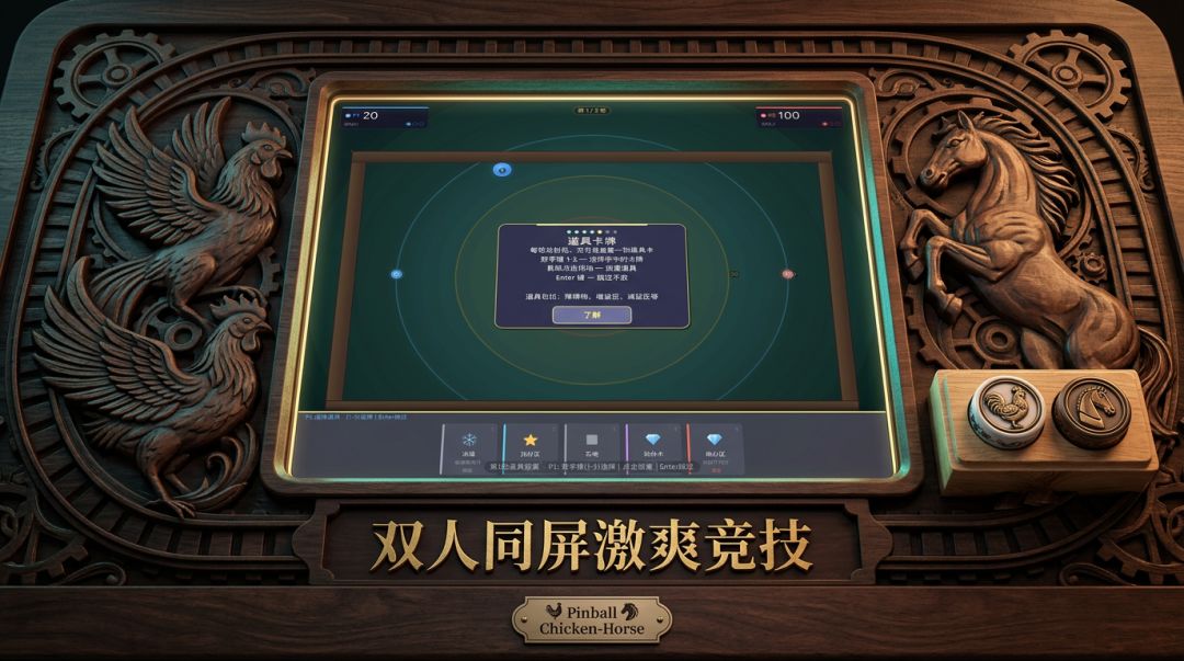 弹球鸡马游戏截图