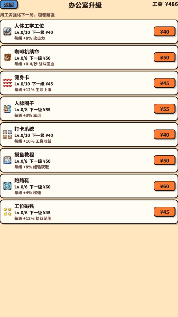 社畜生存指南游戏截图
