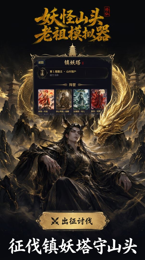 妖怪山头老祖模拟器游戏截图