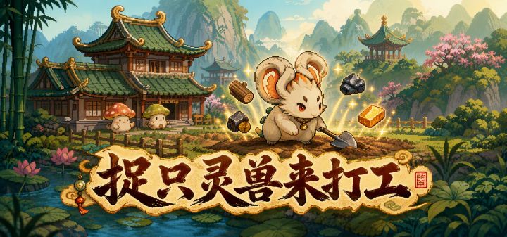 捉只灵兽来打工 封面