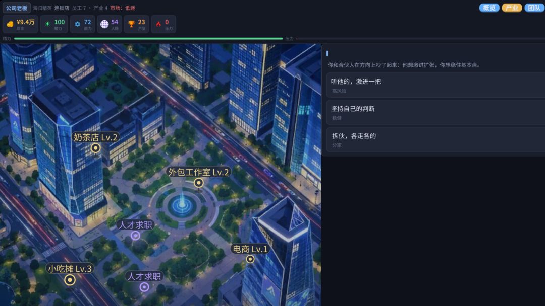 城市打拼游戏截图