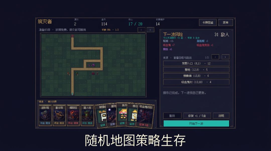 灾厄塔防游戏截图