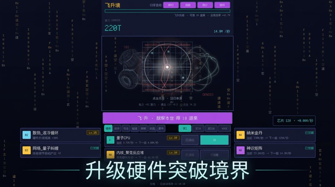 赛博飞升游戏截图