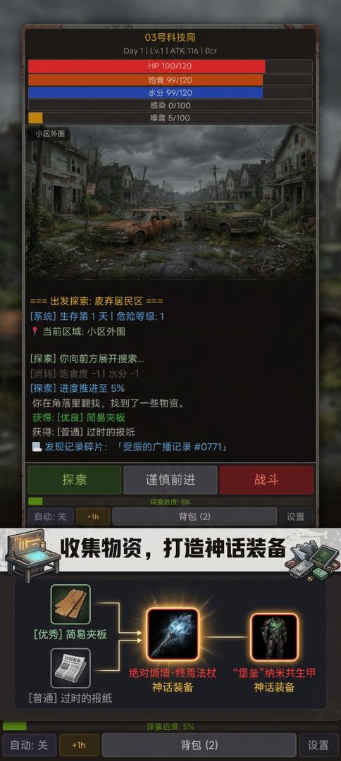 末世安全区:极限搜打撤游戏截图