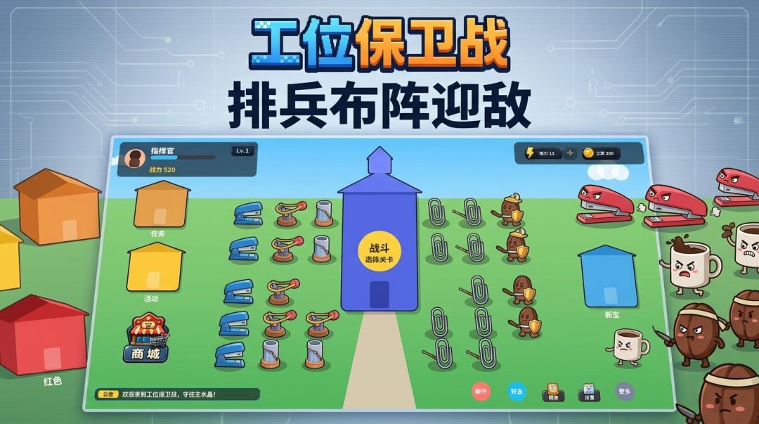 工位保卫战游戏截图