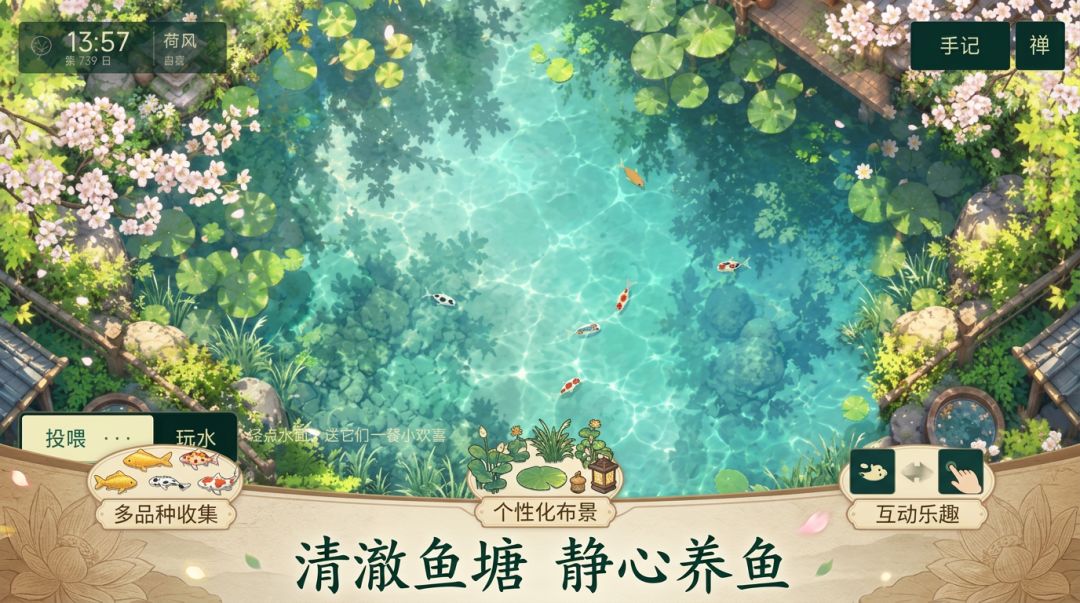 鱼塘手记游戏截图