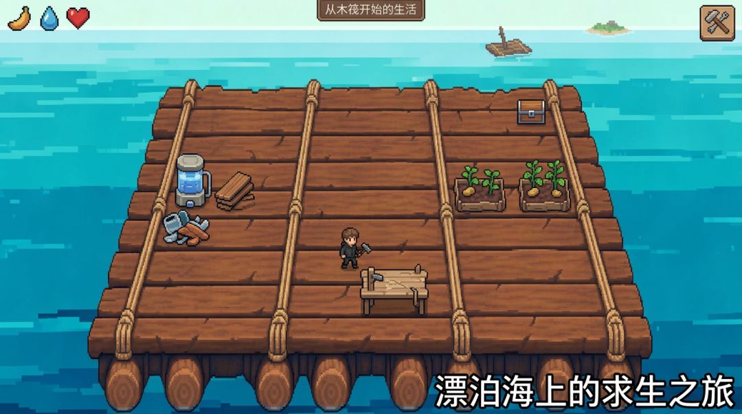 从木筏开始的生活游戏截图
