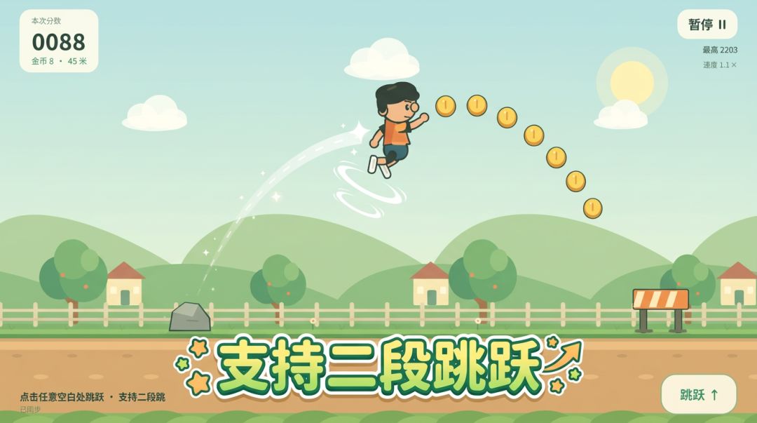 阿王跑酷游戏截图