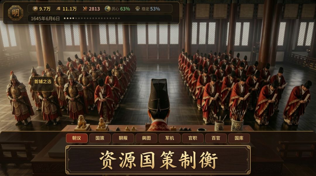 历史模拟器:隆武游戏截图
