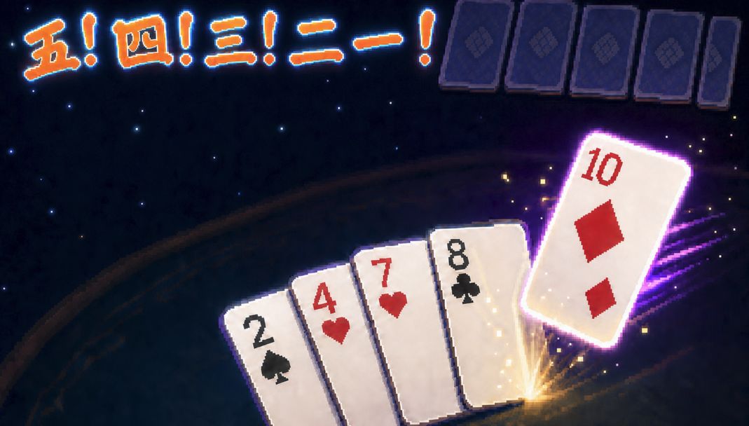五!四!三!二一!