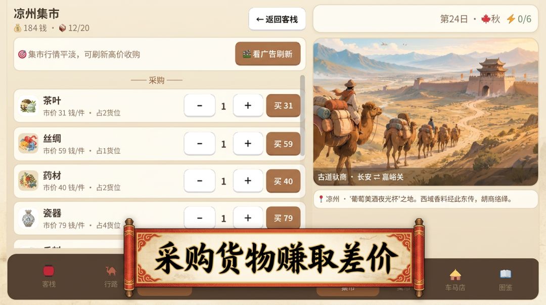 古道驮商游戏截图