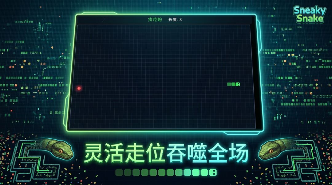 贪吃蛇游戏截图
