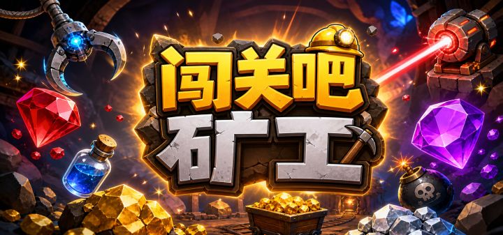 闯关吧矿工 封面