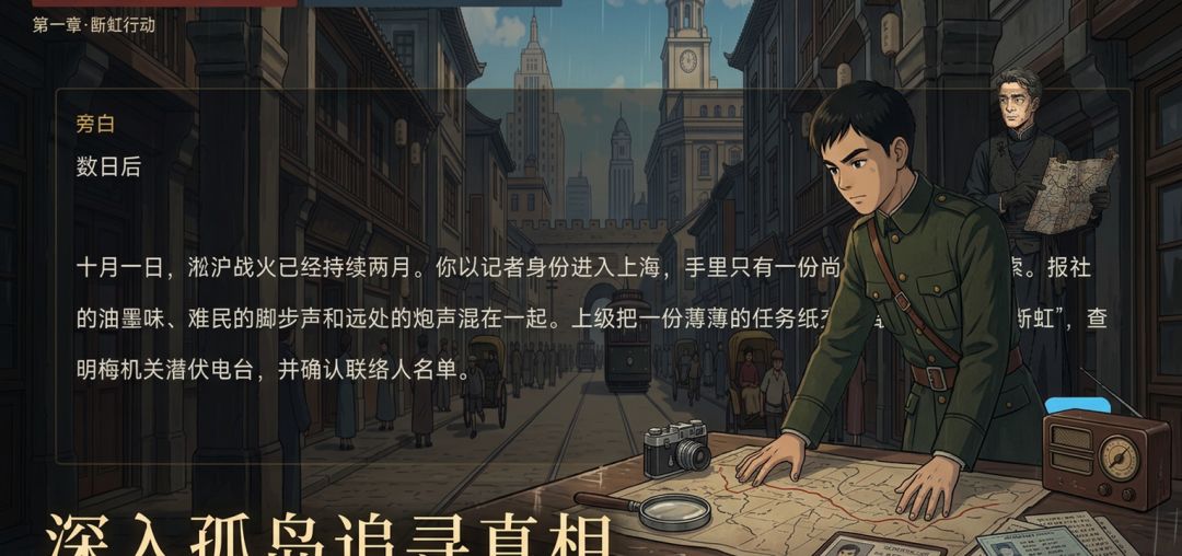 金陵暗线:孤岛长夜游戏截图