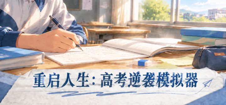 重启人生：高考逆袭模拟器 封面