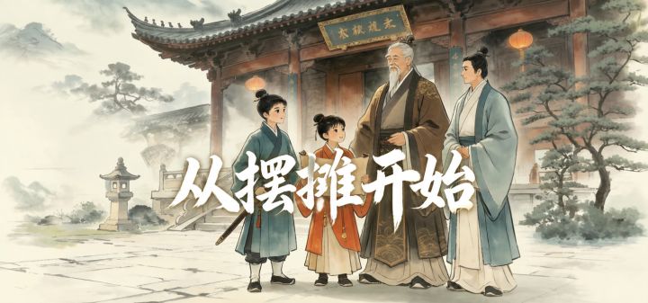 从摆摊开始 封面