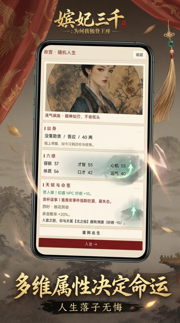 嫔妃三千:为何我独登王座游戏截图