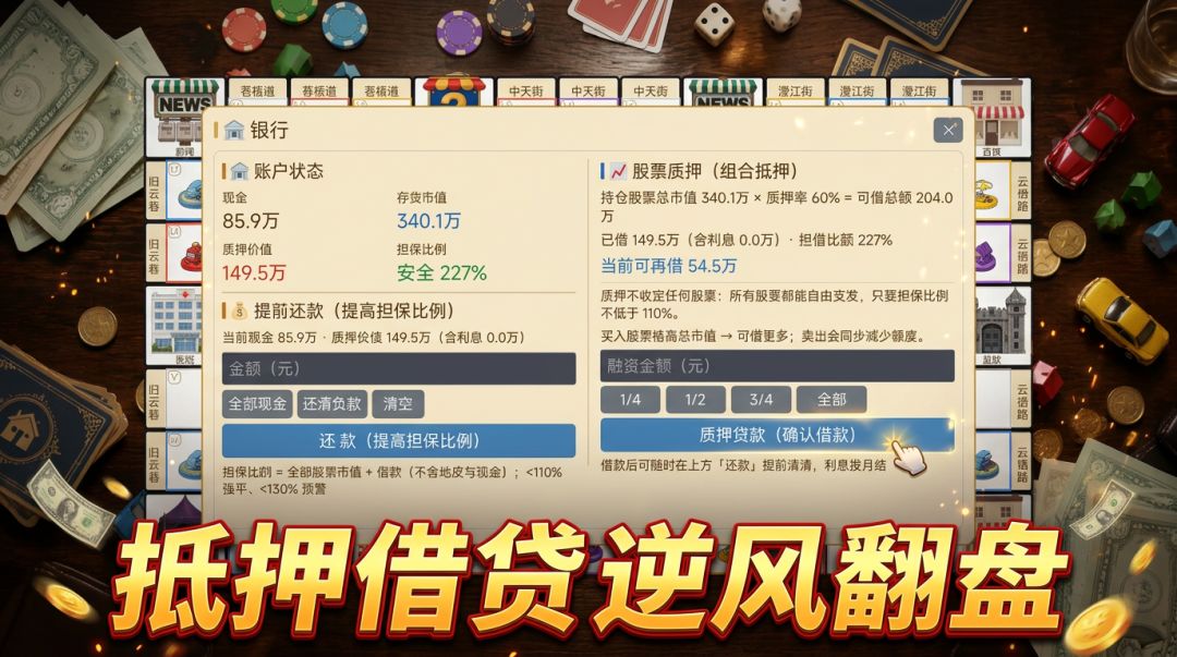 股市大富翁:融资风云游戏截图