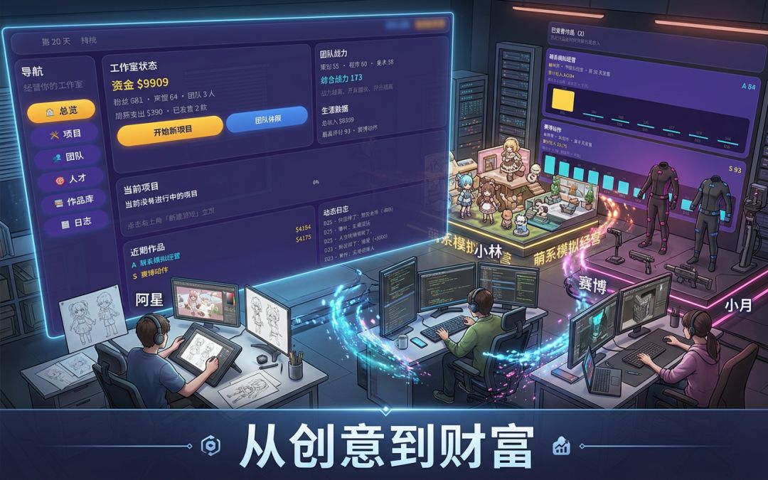 游戏制作大亨游戏截图