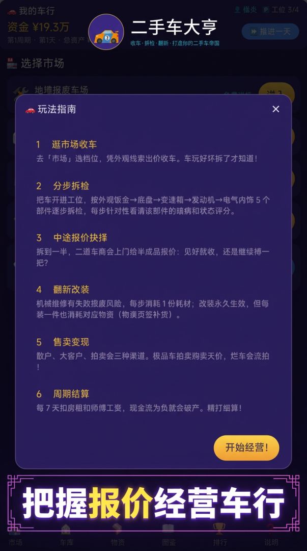二手车大亨游戏截图