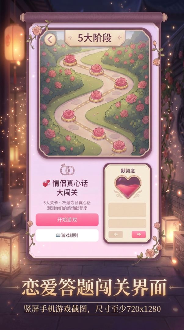 情侣真心话大闯关游戏截图