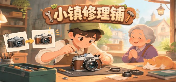 小镇修理铺 封面