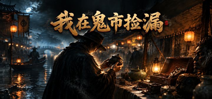 我在鬼市捡漏 封面
