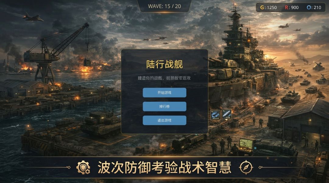 陆行战舰游戏截图