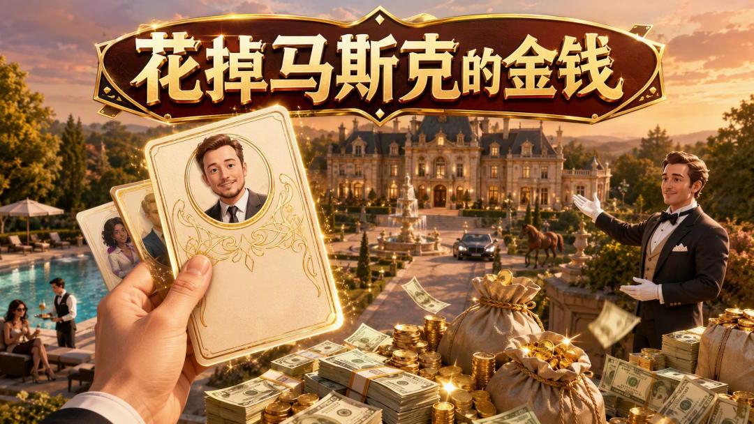 花掉马斯克的金钱