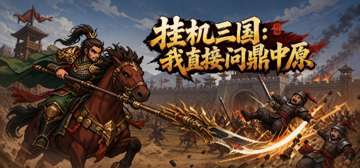 挂机三国：我直接问鼎中原 封面