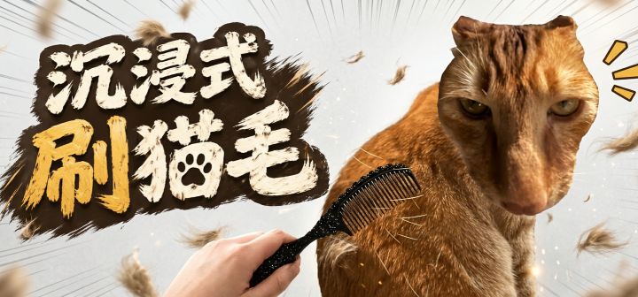 沉浸式刷猫毛 封面