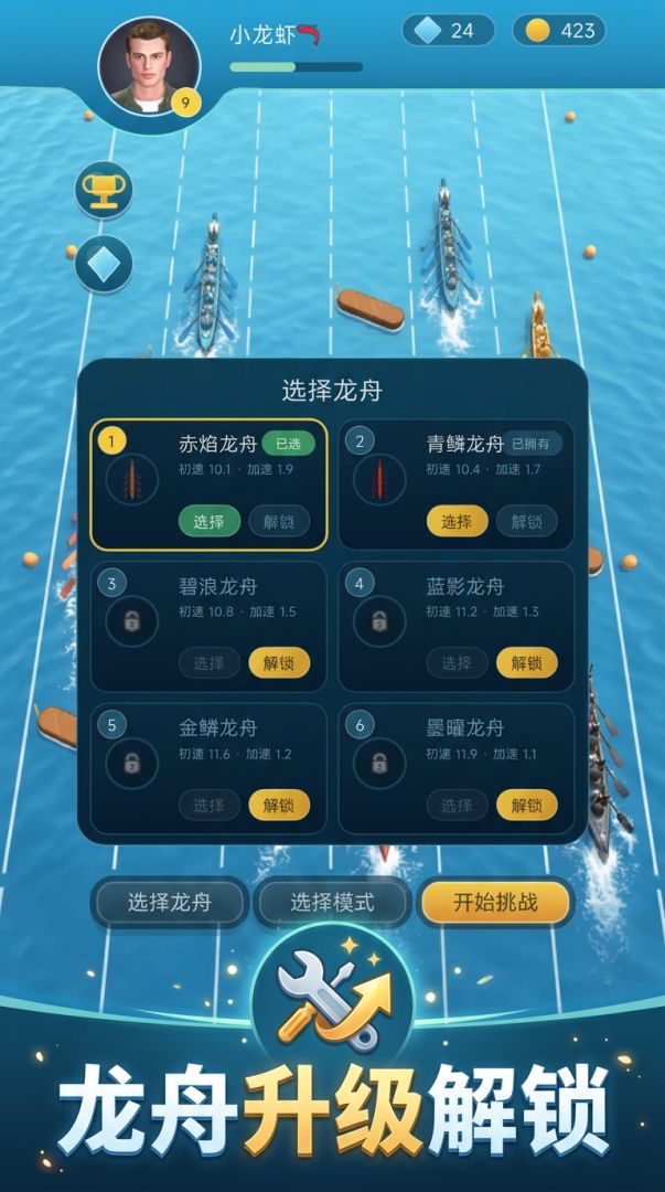 龙舟大挑战游戏截图