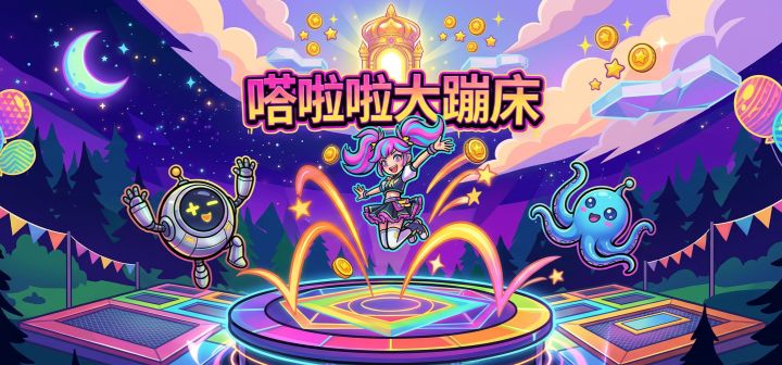 嗒啦啦大蹦床 封面