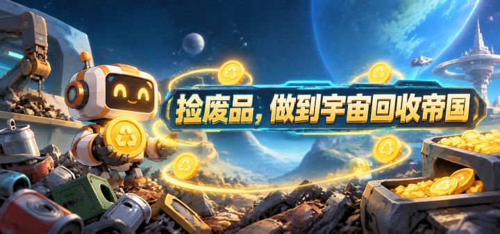 捡废品,做到宇宙回收帝国 封面