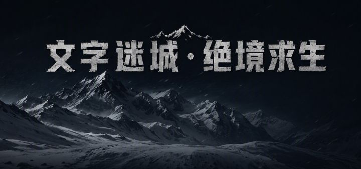 文字迷城·绝境求生 封面