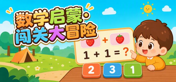 数学启蒙·闯关大冒险 封面