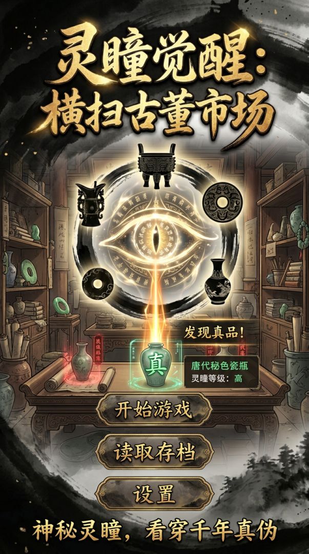 灵瞳觉醒：横扫古董市场游戏截图