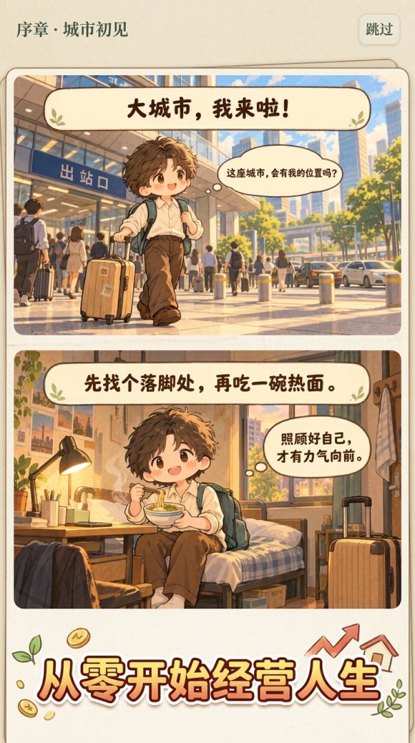 从一无所有开始的逆袭人生游戏截图