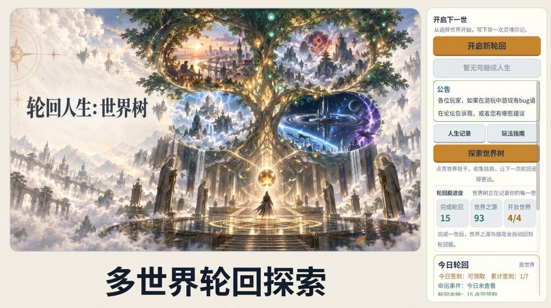 轮回人生：世界树游戏截图
