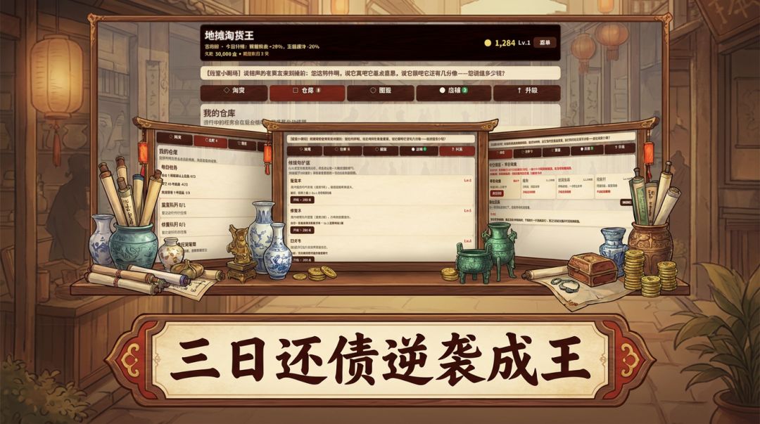 地摊淘货王游戏截图