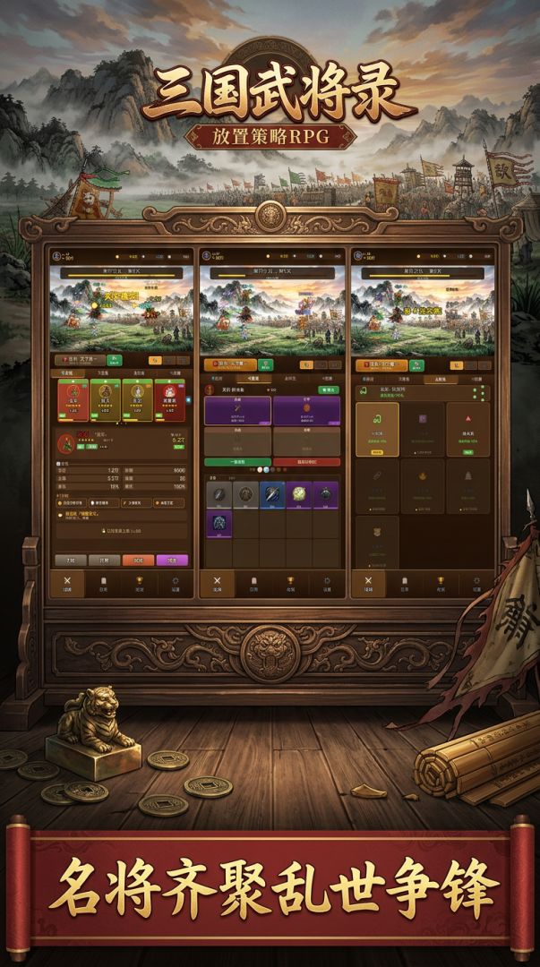 挂机三国2：三国武将录游戏截图