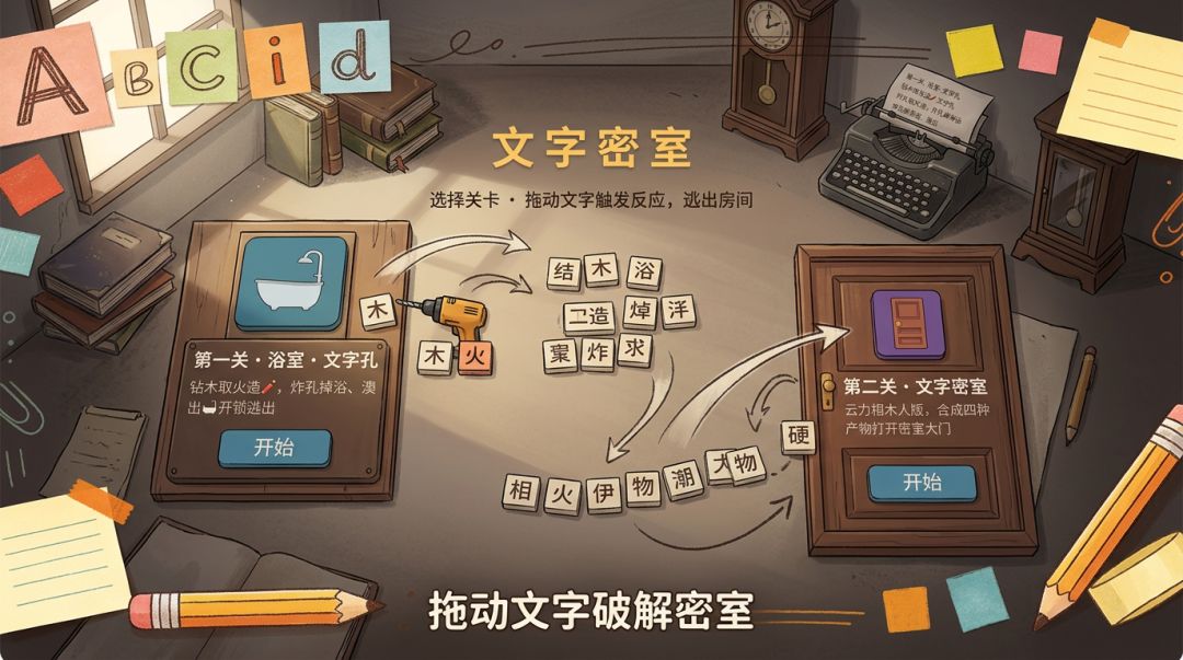 文字密室游戏截图