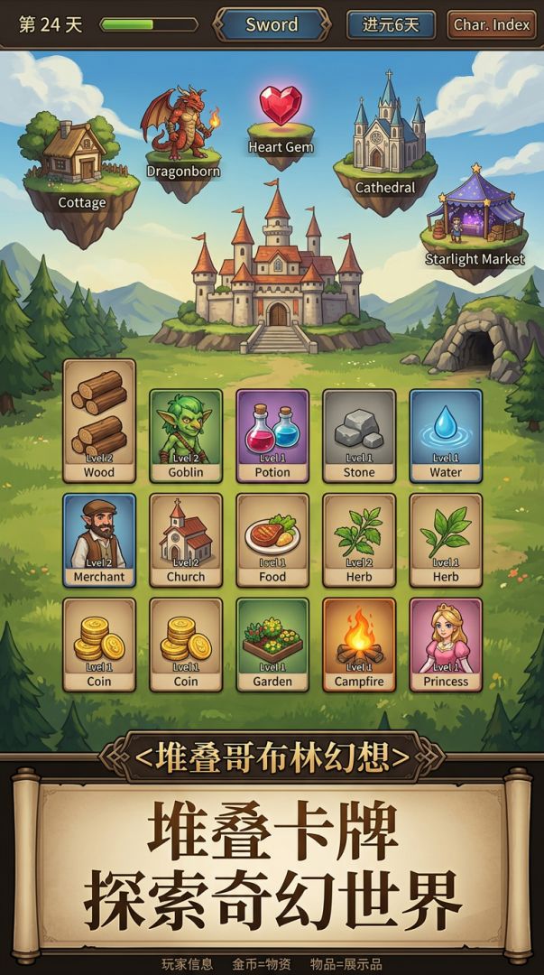 堆叠哥布林幻想游戏截图