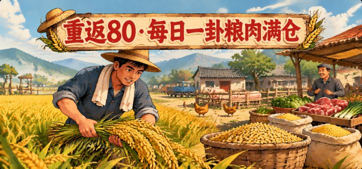 重返80·每日一卦粮肉满仓 封面