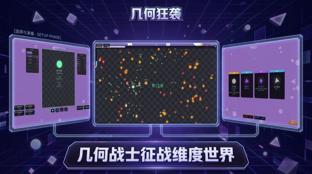 几何狂袭游戏截图