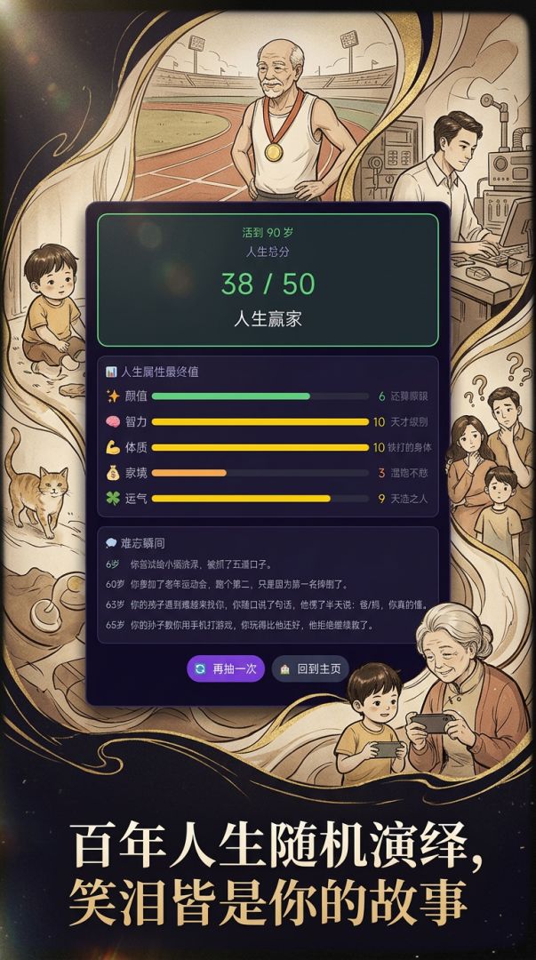 人生重开模拟器游戏截图
